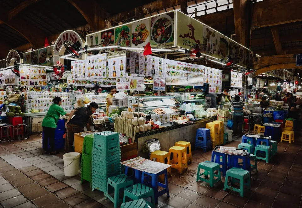 Bàn ăn tại Bê Thui Cầu Phốc